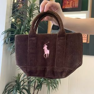 Brown Ralph Lauren Hand Bag